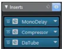 STEINBERG Cubase Elements 12 - Effets d'insert - 3