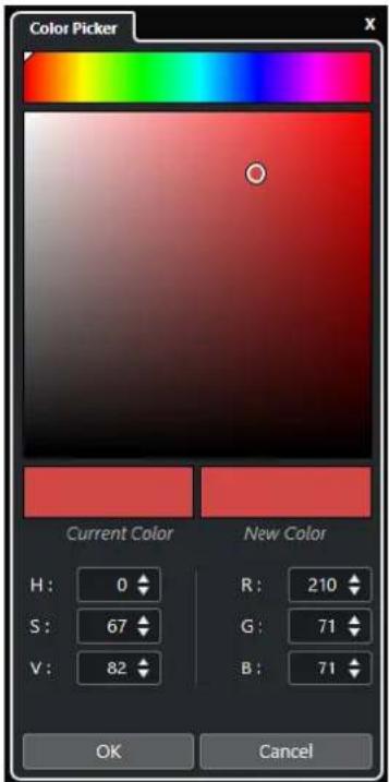 STEINBERG Cubase Elements 12 - Palette de couleurs - 1