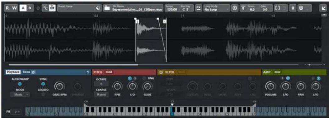 STEINBERG Cubase Elements 12 - Sampler Control - 1