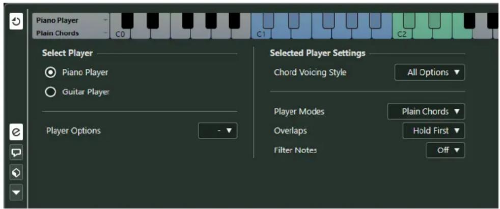 STEINBERG Cubase Elements 12 - Configuration des joueurs - 1