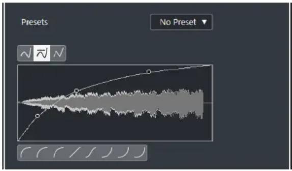 STEINBERG Cubase Elements 12 - Fondu d'entrée/Fondu de sortie - 1