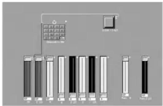 KETRON SD2 - DRAWBARS SECTION - 1