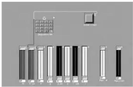 KETRON SD2 - SECCAO DRAWBARS - 1