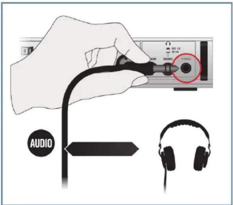 NATIVE INSTRUMENTS Traktor Audio 10 - Connecter un casque - 2