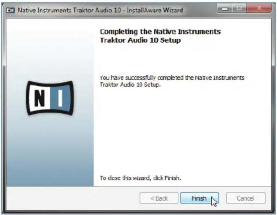 NATIVE INSTRUMENTS Traktor Audio 10 - Installer TRAKTOR AUDIO 10 sur Windows 7 - 5
