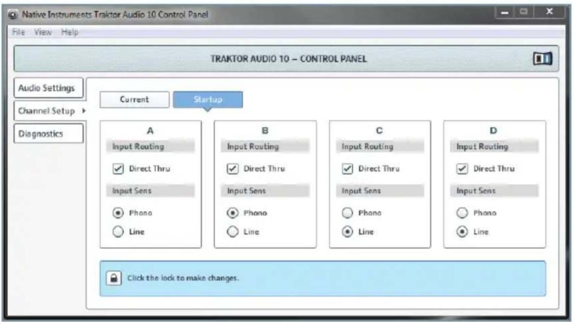 NATIVE INSTRUMENTS Traktor Audio 10 - Options des ports - 3