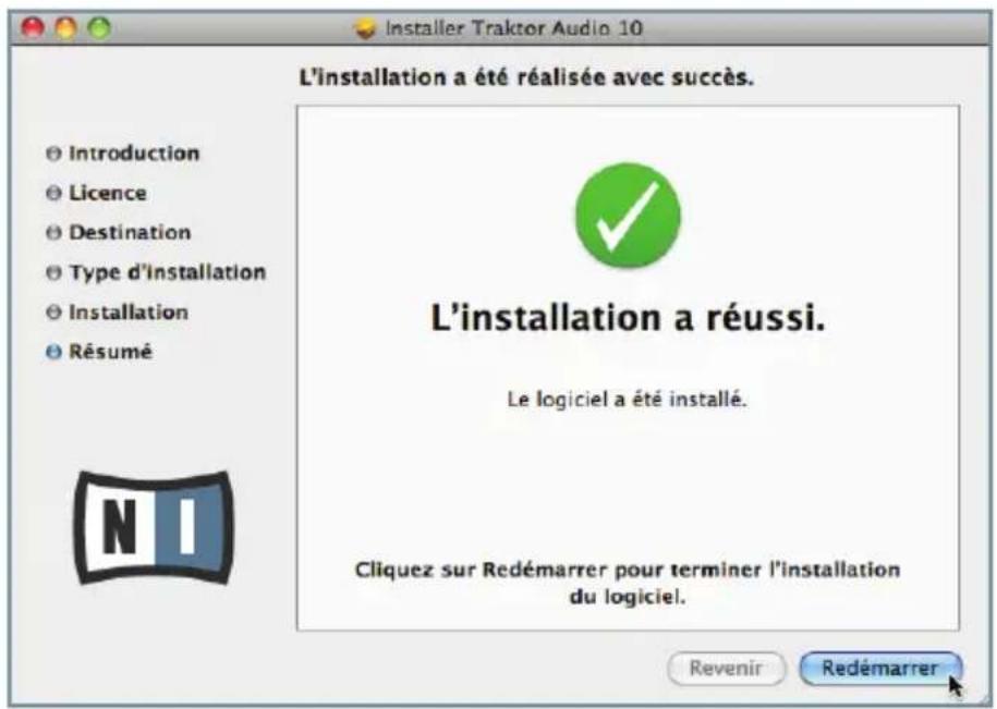 NATIVE INSTRUMENTS Traktor Audio 10 - Installer TRAKTOR AUDIO 10 sur Mac OS X - 6