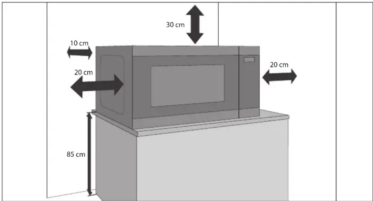 SHARP YCMG252AU - Installation - 1