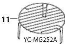SHARP YCMG252AU - POZNÁMKY: - 5