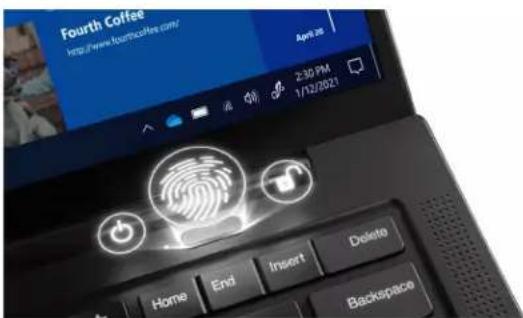 LENOVO ThinkPad X1 Carbon Gen 9 - Vous connecter avec votre empreinte digitale - 1