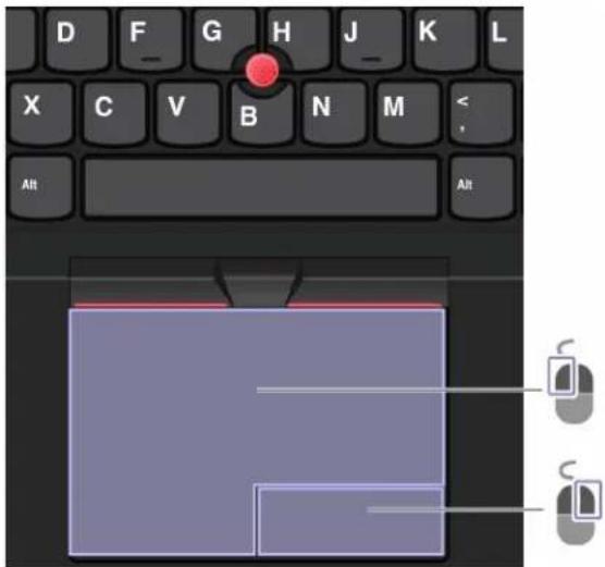 LENOVO ThinkPad X1 Carbon Gen 9 - Utiliser le pavé tactile - 1