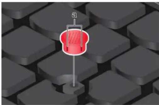 LENOVO ThinkPad X1 Carbon Gen 9 - Remplacer le capuchon antidérapant du dispositif de pointage - 1
