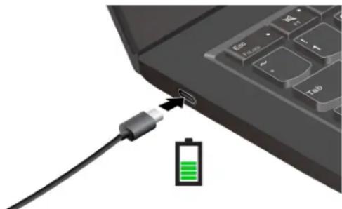 LENOVO ThinkPad X1 Carbon Gen 9 - Utilizez le boitier d'alimentation - 1