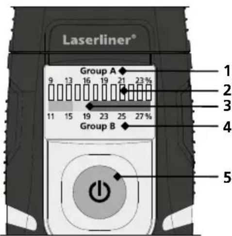Laserliner WoodTester Compact - Funktion/användning: - 3