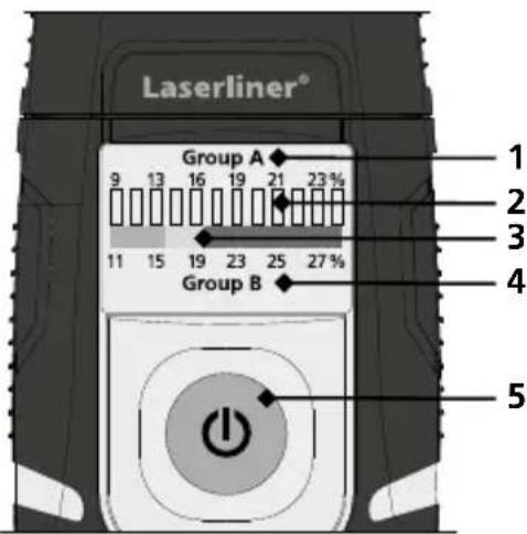 Laserliner WoodTester Compact - Indicações sobre o processo de medição: - 4