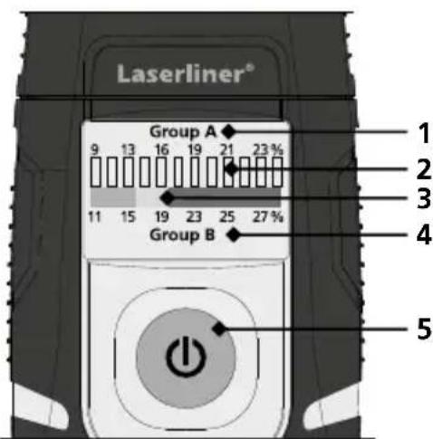 Laserliner WoodTester Compact - Ölçüm sürecine dair bilgiler: - 6