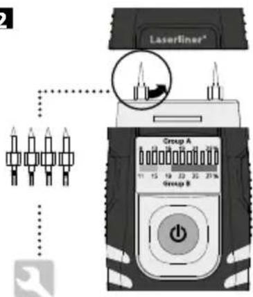 Laserliner WoodTester Compact - Note sul processo di misurazione: - 2