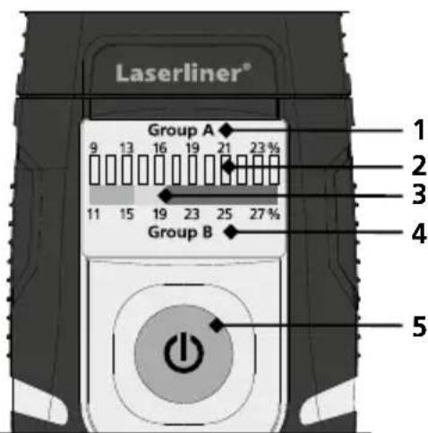 Laserliner WoodTester Compact - Measurement procedure notice: - 6