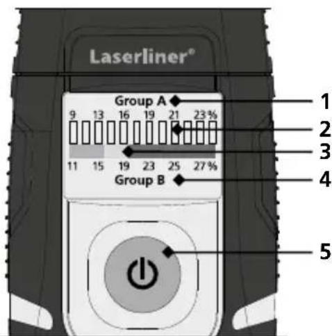 Laserliner WoodTester Compact - Указания за процедурата на измерване: - 4