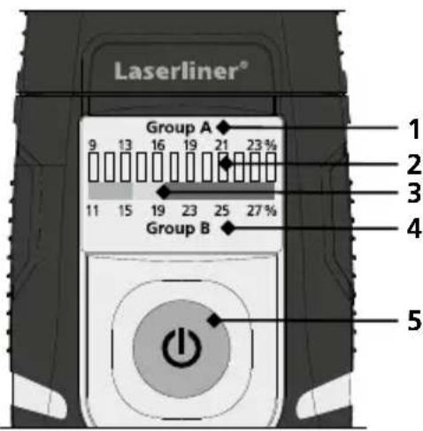 Laserliner WoodTester Compact - Вказівки до процесу вимірювання: - 3