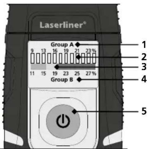 Laserliner WoodTester Compact - Υποδείξεις για τη διαδικασία μέτρησης: - 3