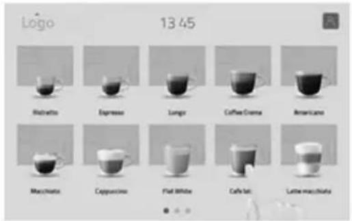 Logo 13 45 Bistretta Epresso Longo Coffee Crete Americana Macchinata Cappuccino Flat White Cafra sa! Latte macchinata