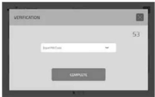 VERIFICATION 53 Input:PROCode COMPLETE