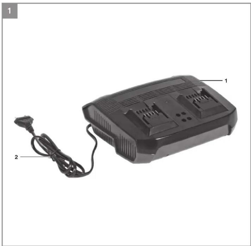 EINHELL PowerXTwincharger 3.0 A - 1