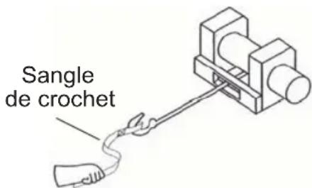 Sangle de crochet