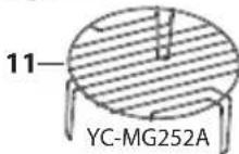 SHARP YCMS252AU - NOTES: - 3