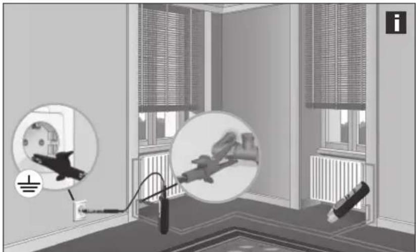 Laserliner CableTracer Pro - 7B-4 Détection de conduites d'eau et de chauffage - 2