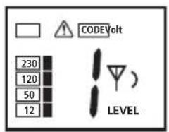 Laserliner CableTracer Pro - LC-display modtager RECV - 1