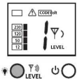 Laserliner CableTracer Pro - LC-display mottagare RECV - 1