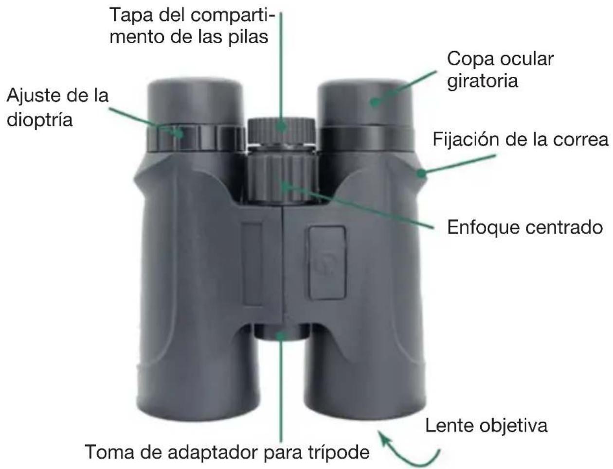 Berger & Schröter 32188 - Prismáticos 8x42 con telémetro láser hasta 1200 m, art. n° 32188 - 2