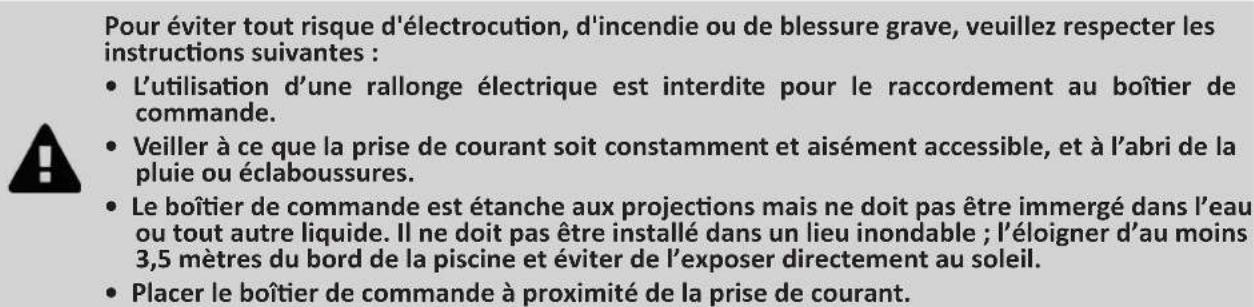 GRE Vortex - I Raccordement de l'alimentation electrique - 1