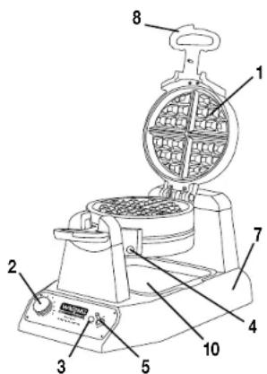 Waring Commercial WWD200 - CARACTERÍSTICAS - 2