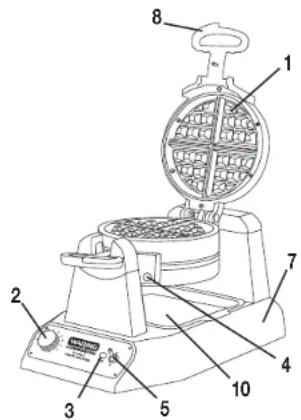 Waring Commercial WWD180X - LIMITED ONE YEAR WARRANTY - 2