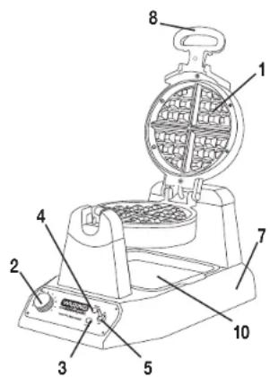 Waring Commercial WWD180X - CARACTERÍSTICAS - 1