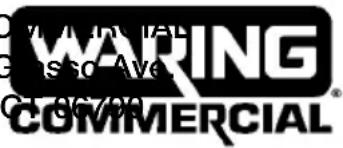 Waring Commercial WWCM180 - GARANTÍA LIMITADA DE UN AÑO - 1