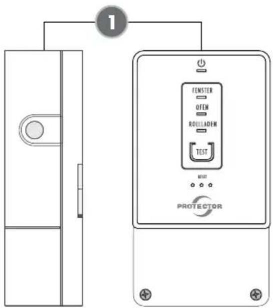 Protector AS8200 - Sicherheitshinweise - 1
