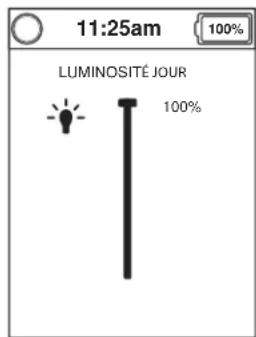QUANTUM QLogic 3 - Pour modifier les paramètres de luminosité automatique: - 4