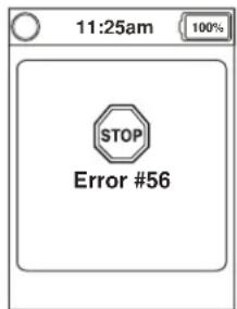 11:25am 100% STOP Error #56