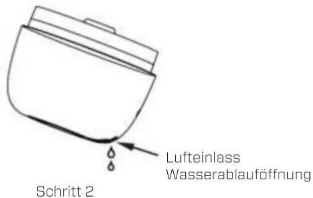 Clean Air Optima AD302 - Versehentliches Auslaufen - 3