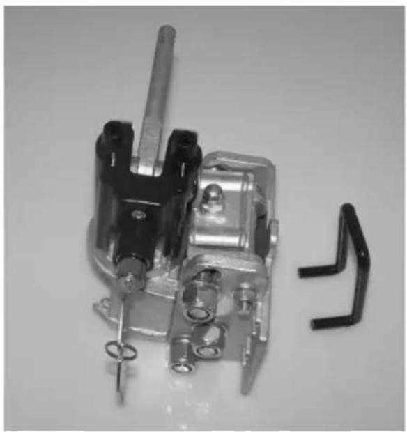 Berger & Schröter 20233 - Model: Rear carrier for tow couplings, with quick release lever coupler, hinged, (item no. 20215) - 5