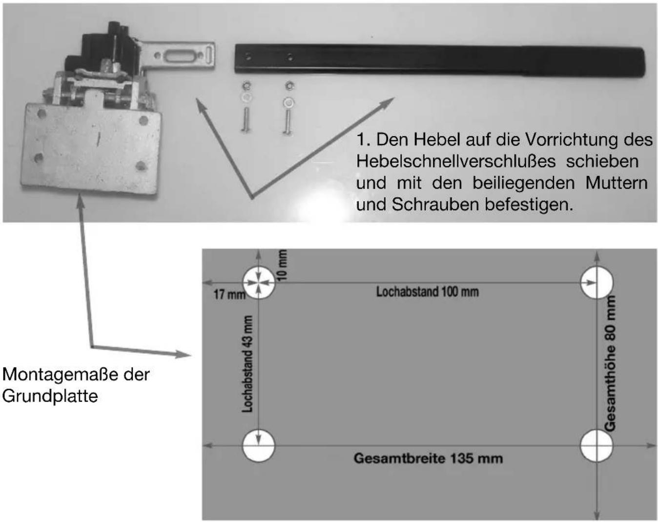 Berger & Schröter 20233 - Montageanleitung/Zusammenbau - 1
