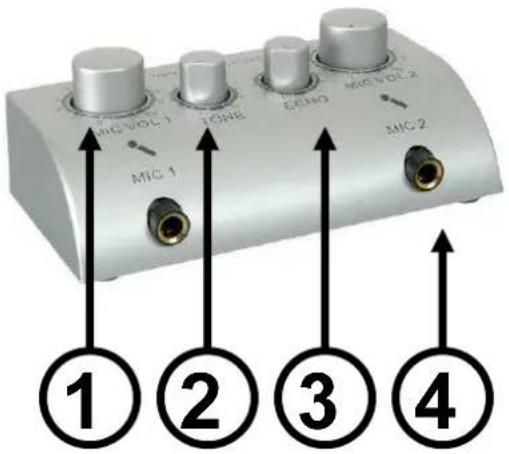 SKYTRONIC Karaoke Microphone Controller - 1
