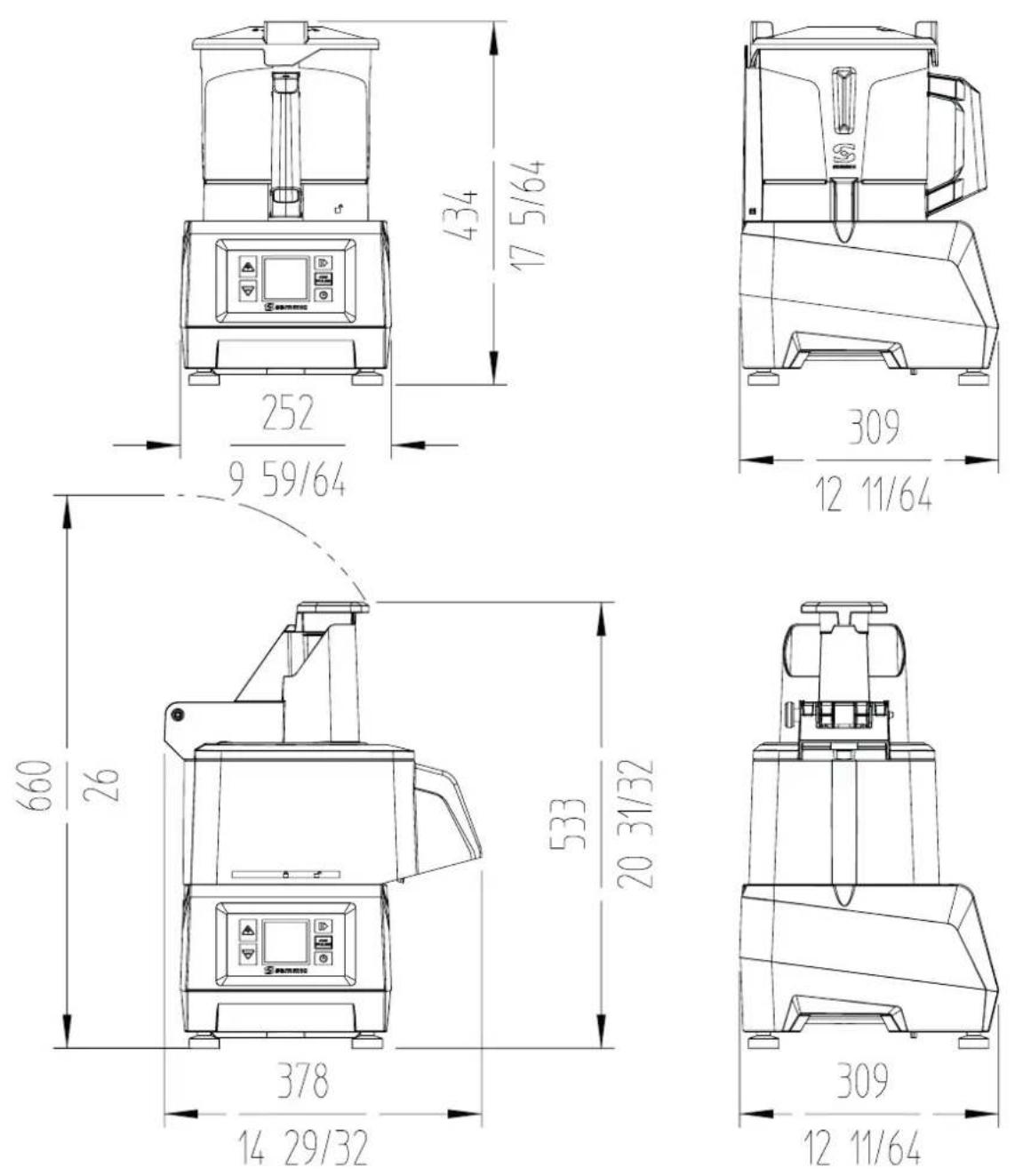 Sammic KE4V - CK-24V - 1