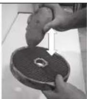 Sammic KE4V - Cleaning the "Vegetable Cutter" accessory CK-24V and CA-2V: - 1