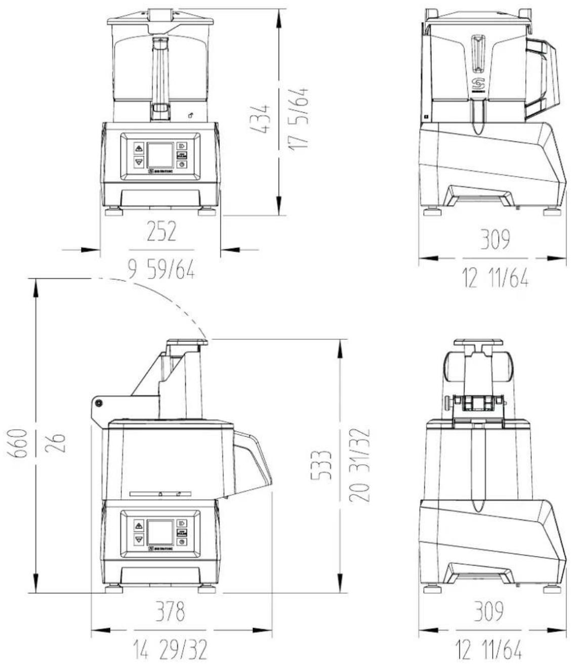 Sammic KE4V - CK-24V - 1