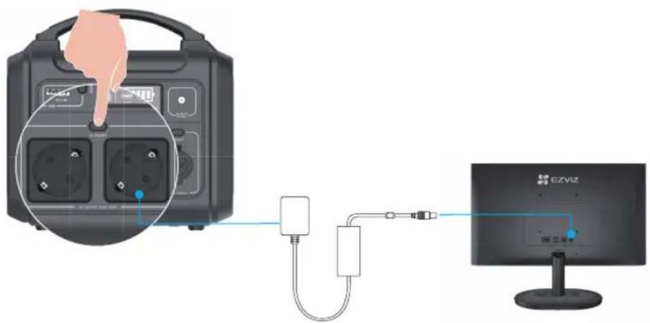 EZVIZ PS300 - 2CHARGEMENT CA - 1